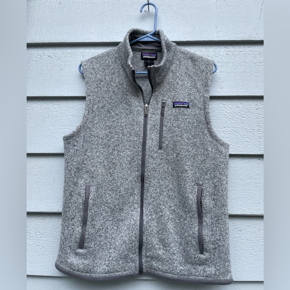 Patagonia Better Sweater Fleece Vest, Men’s Size Medium, Color - Stonewash